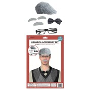 Light Grey Instant Grandpa Costume Accessory Kit