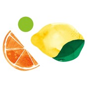 Citrus Fruit Paper Confetti Table Scatters 36pc