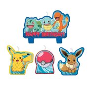 Pokemon Moulded Candle Set (Pk 4)