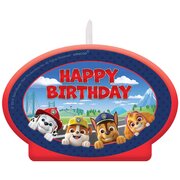  Paw Patrol Flat Birthday Candle Pk 1