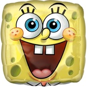 Sponge Bob Squarepants Square Foil Balloon (17in, 43cm)