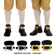 Silver or Gold Costume Shoe Buckles 1 Pair