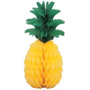 Hawaiian Luau Pineapple Honeycomb Centrepiece Decoration (35cm) Pk 1