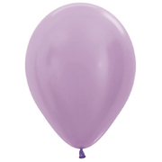 Satin Pearl Lilac 12cm 5in Latex Balloons (Pk 50)