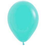 Standard Aquamarine 30cm Latex Balloons Pk 25