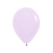 Pastel Matte Lilac 12cm 5in Latex Balloons (Pk 50)