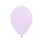 Standard Pastel Matte Lilac 30cm Latex Balloons Pk 25