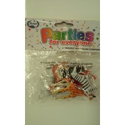 Zoo Animals Party Favours Pk 6