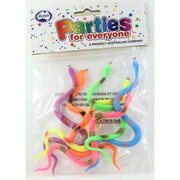 Plastic Snakes Party Favours (Pk 6)