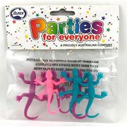 Plastic Lizards Party Favours (Pk 6)