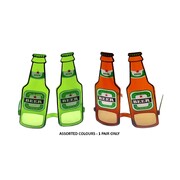 Oktoberfest Beer Bottle Party Glasses Pack of 1 | Bavarian Costume Accessory