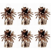 Metallic Champagne Gold Balloon Pudding Weight (Pk 6)