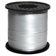 Silver Curling Ribbon (460m) Pk 1