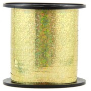 Holographic Metallic Gold Curling Ribbon (225m)