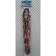 Pre-Clipped Metallic Assorted Ribbon Pk 25