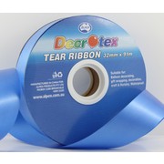 Royal Blue Tear Ribbon (32mm x 91m) Pk 1
