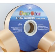 Gold Tear Ribbon (32mm x 91m) Pk 1