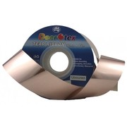 Metallic Rose Gold Tear Ribbon (32mm x 45m) Pk 1