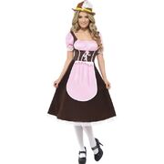 Adult Oktoberfest Tavern Girl Long Dress Costume (Small, 8-10)