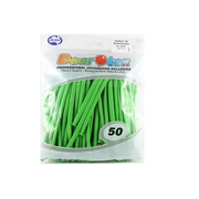 Lime Green Modelling Balloons Pk 50 