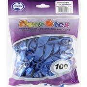 Metallic Royal Blue 5in (12cm) Latex Balloons Pk 100 