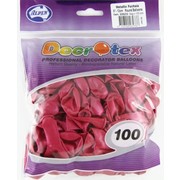 Metallic Fuchsia 5in (12cm) Latex Balloons Pk 100 