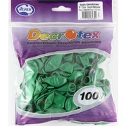 Metallic Emerald Green 5in (12cm) Latex Balloons Pk 100 