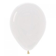 Crystal Clear 5in (12cm) Latex Balloons Pk 100