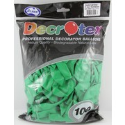 Standard Light Green 30cm Latex Balloons Pk 100