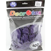 Standard Purple 30cm Latex Balloons Pk 100