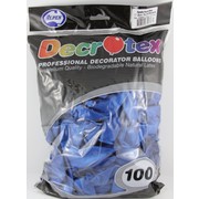 Metallic Royal Blue Latex Balloons (12in - 30cm) Pk 100