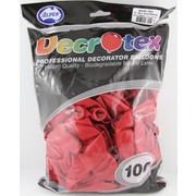 Metallic Red Latex Balloons (12in - 30cm) Pk 100