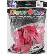 Metallic Fuchsia Latex Balloons (12in - 30cm) Pk 100