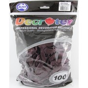 Metallic Burgundy Latex Balloons (12in - 30cm) Pk 100