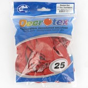 Standard Red 30cm Latex Balloons Pk 25