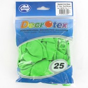 Standard Lime Green 30cm Latex Balloons Pk 25