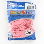 Standard Light Pink 30cm Latex Balloons Pk 25