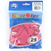 Standard Fuchsia 30cm Latex Balloons Pk 25