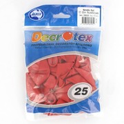 Metallic Red 30cm Latex Balloons Pk 25