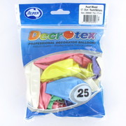 Pearl Mixed 30cm Latex Balloons Pk 25