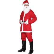Christmas Adult Santa Suit Costume (Medium, 38-40) Pk 1
