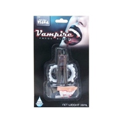 Halloween Vampire Fangs Teeth With Blood 28ml (3 Piece)