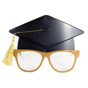 Party Glasses Graduation  Pk1 JD