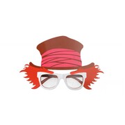 Mad Crazy Hatter Novelty Glasses