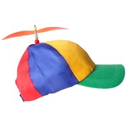 Rainbow Helicopter Propeller Hat Cap