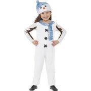 Child Toddler Snowman Costume (4-6 Years)