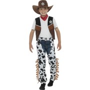 Child Texan Cowboy Costume (Medium, 7-9 Years)