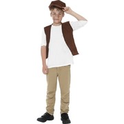 Victorian Urchin Costume Set (Cap and Waistcoat Only) Pk 1