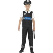 Child Police Officer Costume (Large, 10-12 Years) Pk 1