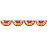 Mexican Fiesta Bunting Garland 2.7m Pk 1